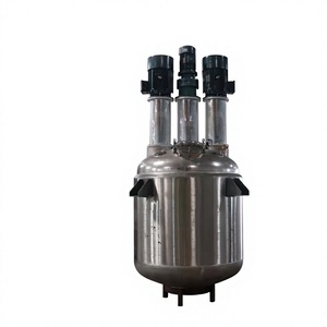 Réacteur chimique en acier inoxydable avec condenseur, à base d'adhésif acrylique aqueux, pour résine époxy/résine acrylique/polyol - Product Image 6