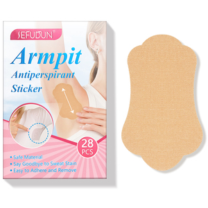 Lot de 28 autocollants <span class=keywords><strong>anti</strong></span>-transpiration pour aisselles, absorbants pour hommes et femmes - Product Image 1