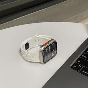 <span class=keywords><strong>Correa</strong></span> Deportiva de Silicona Impermeable para Reloj IWatch <span class=keywords><strong>Apple</strong></span> <span class=keywords><strong>Watch</strong></span> Series 11 10 9 Ultra 8 7 6 5 4 3 2 1 SE para Mujer y Hombre - Product Image 4