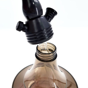Accessoires de chicha jetables pas chers QX HA016 en acrylique et plastique, ensemble de chicha portable avec tuyau, emballage en boîte cadeau pour bar et voyage - Product Image 3
