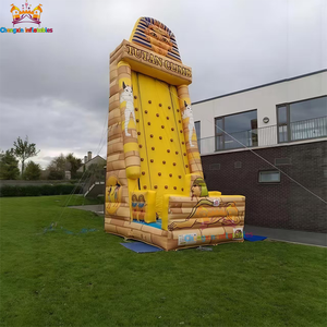 Parcours d'obstacles gonflable commercial unisexe avec toboggan, château en PVC, mur d'escalade et trampoline, capacité 300 kg, taille personnalisable, motif animal - Product Image 6