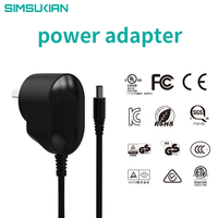 Alimentation électrique universelle 220V AC/DC avec prise UE, transformateur de charge murale à découpage AC/DC, pilote LED, adaptateur secteur 6V 0.5A pour PC