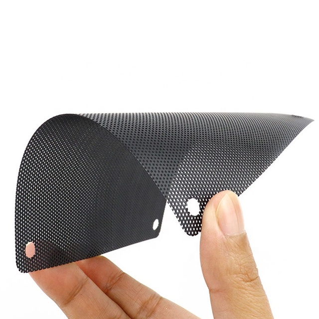 Customized PVC Dustproof Mesh Speaker Self-Adhesive Dustproof Mesh Cover Speaker Earphone Dustproof Mesh