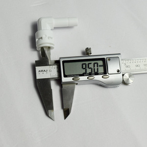 Codo de Tubería de Agua en Forma de L de 95.0 mm, Conexión Rápida de 1 Pulgada para Purificador de Agua, Sistema de Ósmosis Inversa - Product Image 2