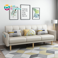 AntNovelty Modernes Stoff-Klappsofa mit Stauraum für Wohnzimmer & Schlafzimmer