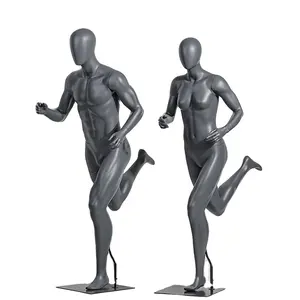热卖专业高大男性人体模型玻璃纤维运动男性人体模型肌肉运动人体模型