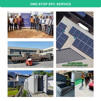 Système solaire hors réseau 10 kW, ensemble complet avec batterie au lithium et onduleur hybride, système d'énergie solaire pour usage domestique