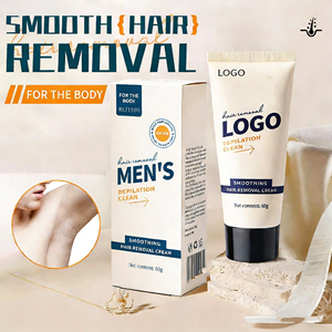 Crema Depilatoria Orgánica OEM para Piel Sensible, Crema Depilatoria para Hombres para <span class=keywords><strong>Vello</strong></span> Púbico - Product Image 1