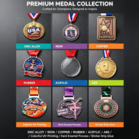 Médaille de puzzle personnalisée à emboîtement, émail coloré, récompense sportive pour événements de course amusants, compétitions de relais d'équipe, souvenir