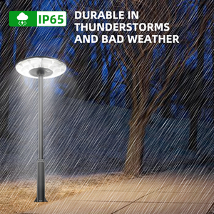 Lámpara de calle solar Sensor de movimiento de inducción de alto lumen Impermeable Integrado Exterior Luminar Road Led Jardín Luces de calle solares - Product Image 5