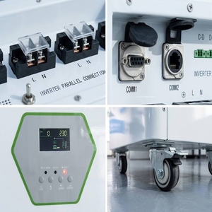 โมดูลเก็บพลังงานแบบรวม All in One 48v 51.2v 6.2kw 10Kwh 15Kwh ลิเธียม สำหรับใช้งานนอกระบบ (Off-grid) สำหรับบ้าน ขายส่ง - Product Image 3