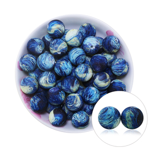 Nuevas Cuentas de Silicona con Estampado de Mariposas y Flores de Primavera 2024, Cuentas Decorativas Arcoíris para Bolígrafos, Fabricación de Joyas, Collares, Pulseras, Manualidades DIY - Product Image 4