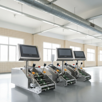 Machine d'emballage automatique personnalisée Jewshin avec PLC et moteur, alimentateur de papier à friction haute précision avec couvercle