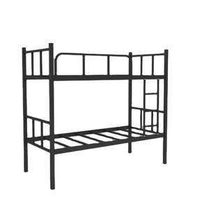 A buon mercato <span class=keywords><strong>2-Tier</strong></span> doppia scuola dormitorio Decker in metallo acciaio per studenti in ferro letto a castello per adulti letti a castello bambini - Product Image 4