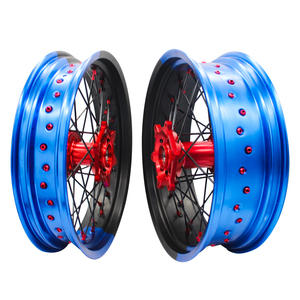 Nouveau design personnalisé 16 17 pouces 36 rayons Yzf 250 450 <span class=keywords><strong>2022</strong></span> roues de moto pour roues yamaha Supermoto - Product Image 1
