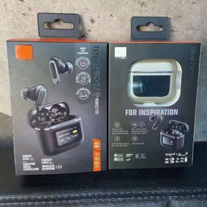 Tonr Pro2 Touch Screen <b>Bluetooth</b> Earbuds ANC Sport Noise Canceling IPX4 Waterproof Type C Charging Dual Drivers - Product Image 5