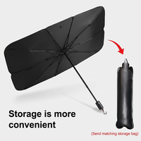 Parasol de voiture promotionnel pliable manuel pour pare-brise avant pour adulte