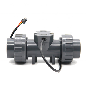 DIJIANG OEM PVC DN15-80 Capteur de débit d'eau en ligne 5-3000L, Débitmètre à grand débit pour liquides acides et hydrauliques - Product Image 2