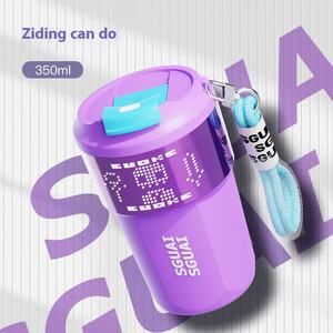 Thermos intelligent à pixels DIY avec écran tactile, température, acier inoxydable, grande capacité, portable - Product Image 5