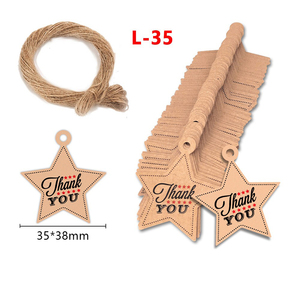 Nhãn Giấy Kraft Thẻ Treo Quần Áo Thẻ Treo Quần Áo Biểu Tượng Tùy Chỉnh 100% Thẻ Treo Xoay Thân Thiện Với Môi Trường Tái Chế - Product Image 3