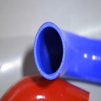 Coude de tuyau en silicone de 2,5 pouces à 45 degrés, coupleur haute performance, tuyau en silicone ID 2,5/63 mm pour tuyauterie d'admission d'intercooler de voiture