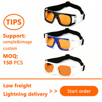 Lunettes bloquant la lumière bleue à 100 %, protection oculaire professionnelle, verres orange, sangle réglable, lunettes de sécurité protectrices