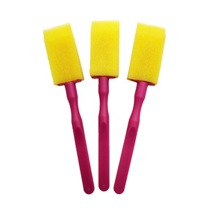 Tay Cầm Bằng Nhựa 145X25Mm Bàn Chải Trẻ Em Sơn Bọt Cho Dự Án Thủ Công Sở Thích Diy - Product Image 3