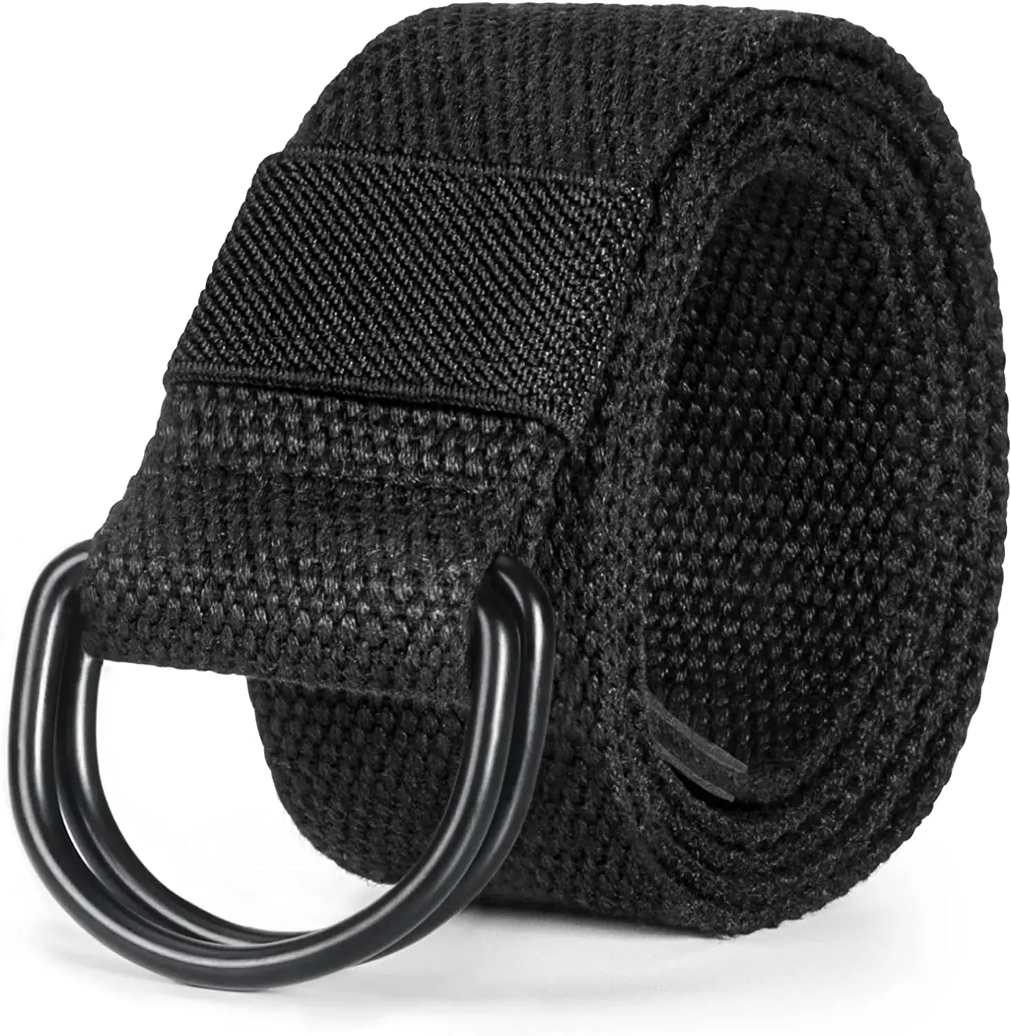 black canvas belt