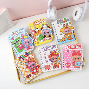 Sáng Tạo 30Pcs Phim Hoạt Hình Trẻ Em Mini <span class=keywords><strong>A7</strong></span> Cuộn Dây Vẽ Viết Máy Tính Xách Tay Học Sinh Trường Khâu Nhật Ký Máy Tính Xách Tay Văn Phòng Phẩm Nguồn Cung Cấp - Product Image 6