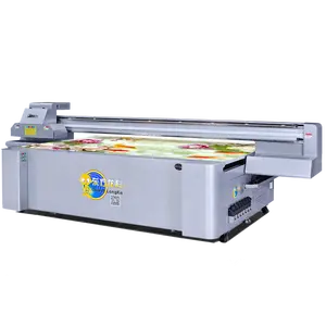 Best ceramic ,glass ,acrylic ,digital 3d floor TV wall materials 2513 UV flatbed printer printing machine