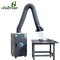 Nouvel extracteur de fumée de soudage mobile avec purification de l'air pour éliminer la fumée de soudage