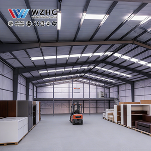 Plate Steel Structure Warehouse Heavy Duty Equipment Storage Manufacturer Custom For Oilfield Rig - Product Image 1