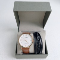 EYKI Hombre Relojes Marca China Fabricantes Cronógrafo Moda Impermeable Cuarzo Relojes de pulsera Set para niños