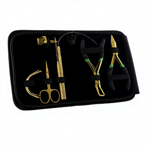 Best Seller Steel Hair Extension <b>Tools</b> Kit <b>Case</b> Micro Link Removal Crimping's Plier Pulling Loop Hook Wires C Type Needles - Product Image 1