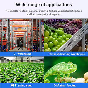 Moniteur en plastique intelligent de capteur d'humidité de la température numérique sans fil de Bluetooth pour la maison de suivi d'application à distance de bureau de chambre d'enfant - Product Image 3