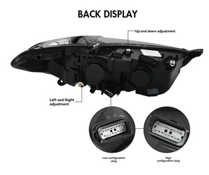 ไฟหน้า LED 12V 6000K สำหรับ Mondeo 2013-2016ชิ้นส่วนไฟหน้าปีศาจดัดแปลงใหม่ - Product Image 3