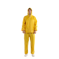 Ensemble veste et pantalon imperméable haute visibilité pour le camping en plein air et la moto, OEM disponible