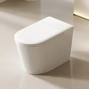 ऑटो ओपन सेंसर सीट फ्लश शौचालय निर्माता मुक्त वितरण शौचालय के साथ बाइक एकीकृत स्मार्ट शौचालय
