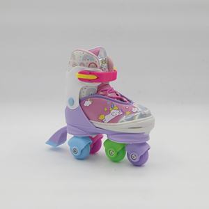 Patins à <span class=keywords><strong>glace</strong></span> bleus réglables avec roues lumineuses <span class=keywords><strong>pour</strong></span> débutants, dimensions réglables, patins <span class=keywords><strong>pour</strong></span> enfants, tout-petits, garçons, filles - Product Image 6