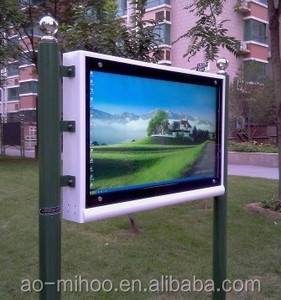 43 inch quảng cáo Màn hình hiển thị ngoài trời LCD quảng cáo Máy nghe nhạc hiển thị đứng - Product Image 3