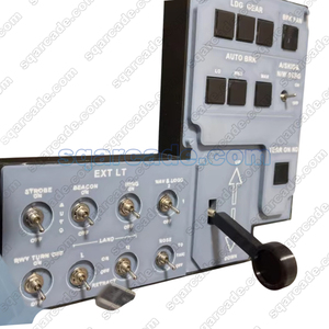 Périphériques de simulation d'éclairage externe de vol Airbus <span class=keywords><strong>A320</strong></span> 6 1 Pilote de vol mobile intérieur pour Fnix Toliss FBW XP Flight - Product Image 6