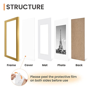 <b>Gold</b> Silver <b>Black</b> White A1,A2,A3,A4,A5,4x6,5x7,6x8,8x10,11x14,12x16 Plastic Wood Poster Picture <b>Frame</b> Wall Gallery - Product Image 2