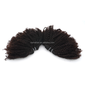 KAMA Cheveux Naturels Prix Usine Trame de Cheveux Remy 4B 4C Cuticules Entièrement Alignées Bouclés Afro Crépus Brésiliens en Lots - Product Image 4