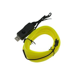 <b>Car</b> <b>interior</b> ambient light, wire-free, cool light strip, USB with switch, continuous flashing decorative light strip, illuminate - Product Image 4