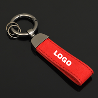 Porte-clés en cuir véritable de luxe, nouveau, à la mode, avec boucle, bibelots de serrurier, pour voiture