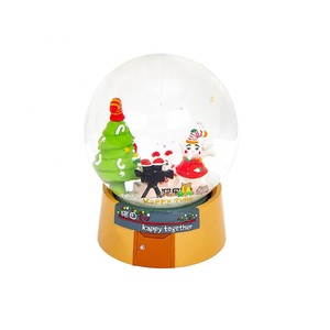 Globo de Nieve de Lujo con Forma Personalizada, Logotipo en Resina, Adornos de Cristal, Regalos Exquisitos para Recuerdos - Product Image 2