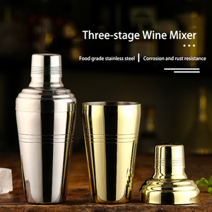 Chất Lượng Cao 510Mm Bạc 304 Thép Không Gỉ Thanh Máy Xay Sinh Tố Cấp Thực Phẩm Món Quà Giáng Sinh Biểu Tượng Tùy Chỉnh Cocktail <span class=keywords><strong>Shaker</strong></span> - Product Image 4