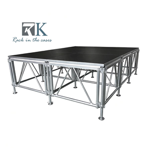 Mobile Stage Aluminum Alloy Stage for Weddings and Events Simple Mobile Stage for Exhibitions and <b>Shows</b> - Product Image 1