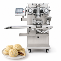 Machine automatique de formage et d'enrobage de maamoul, machine à fabriquer des biscuits fourrés aux dattes pour les usines de confiseries arabes