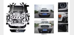 Nieuwe Aankomst Voorbumper Grille Koplamp Body Kit Fit 76 Upgrade Nieuw Model 2024 Prado Auto Frontpositie Gebruikt - Product Image 3
